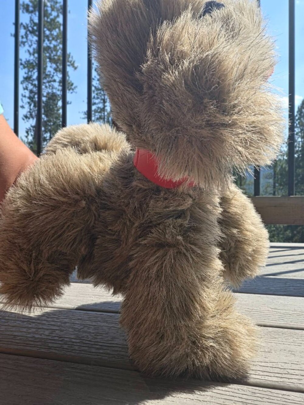Wagner the Peaceable Pup Hand Puppet Plush - Picture 7 of 7